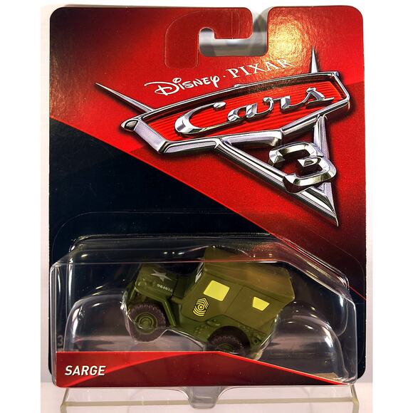 2016 Disney Pixar Cars 3 SARGE, New, See Pics/Description! - Picture 1 of 4